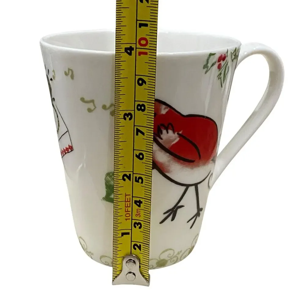 ONE Lenox Porcelain Mug - “12 Days of Christmas” (Days 4, 5, 6) Replacement Cup